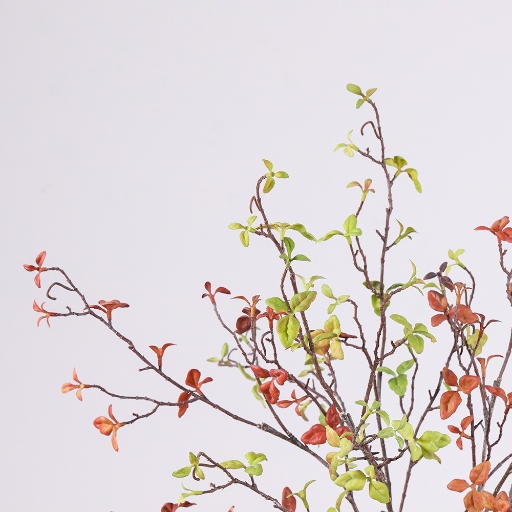 Branch Curly Willow - فروع صناعية خضراء بملمس طبيعي، أغصان