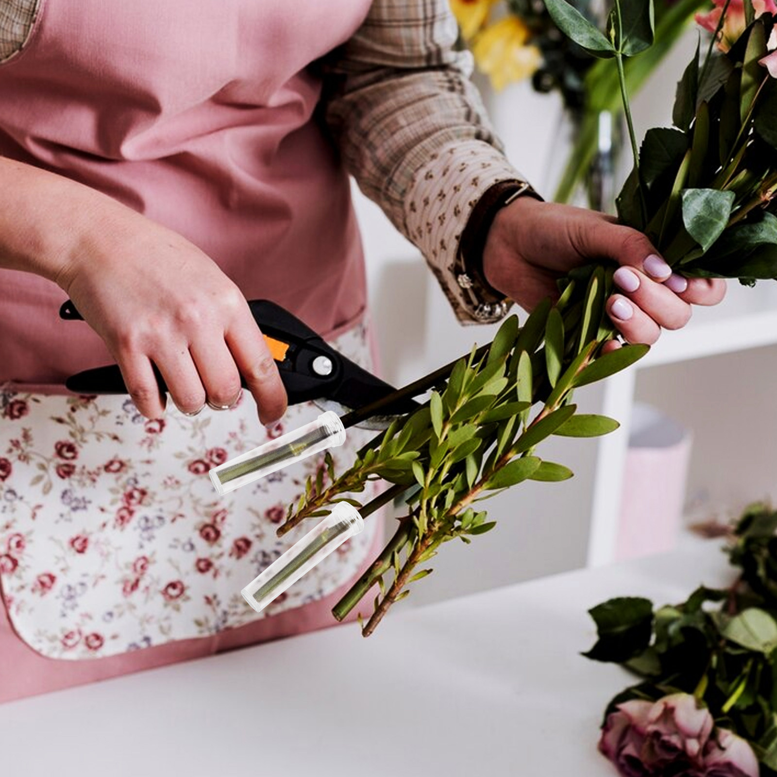 200 قطعة أنبوب ماء شفاف للزهور - مراجعة The Florist Supply وسعره