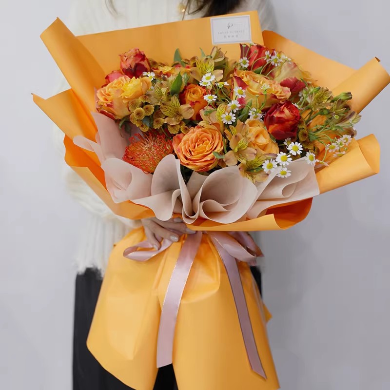 ورق تغليف زهور أحادي اللون ، م - مراجعة The Florist Supply وسعره
