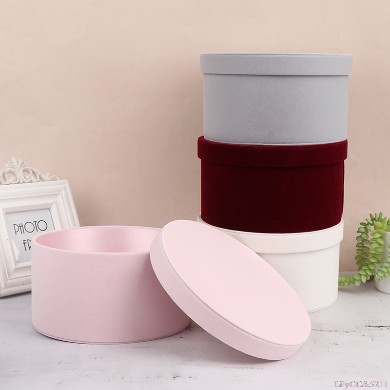 صندوق زهور مستدير مخملي صندوق  - مراجعة The Florist Supply وسعره