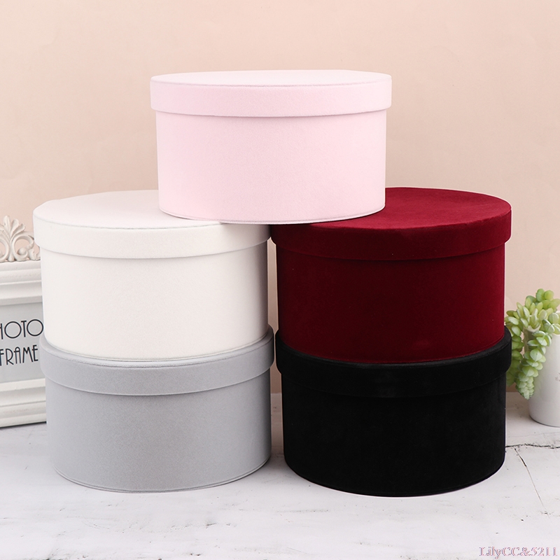 صندوق زهور مستدير مخملي صندوق  - مراجعة The Florist Supply وسعره