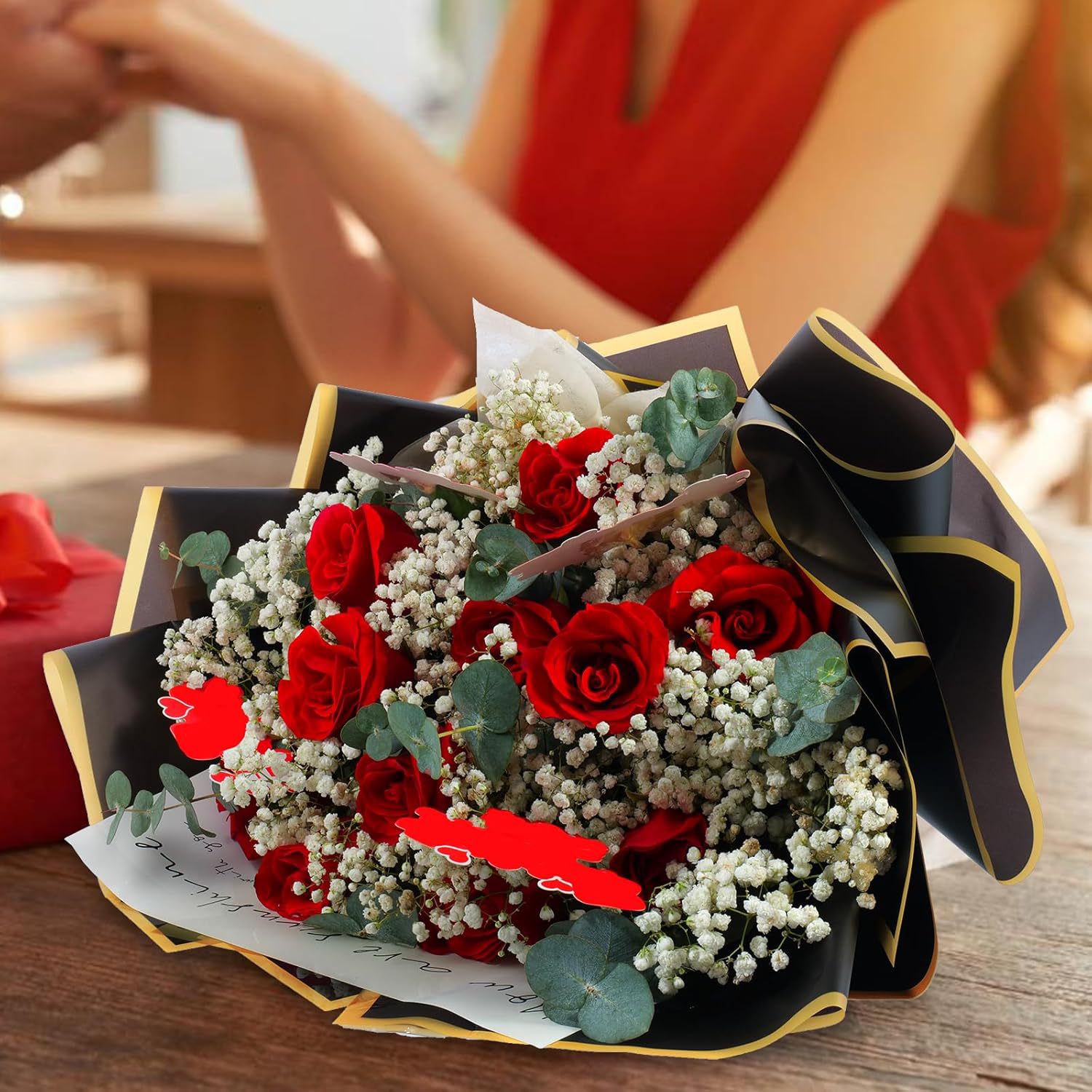 20 ورقة من ورق تغليف الزهور بح - مراجعة The Florist Supply وسعره