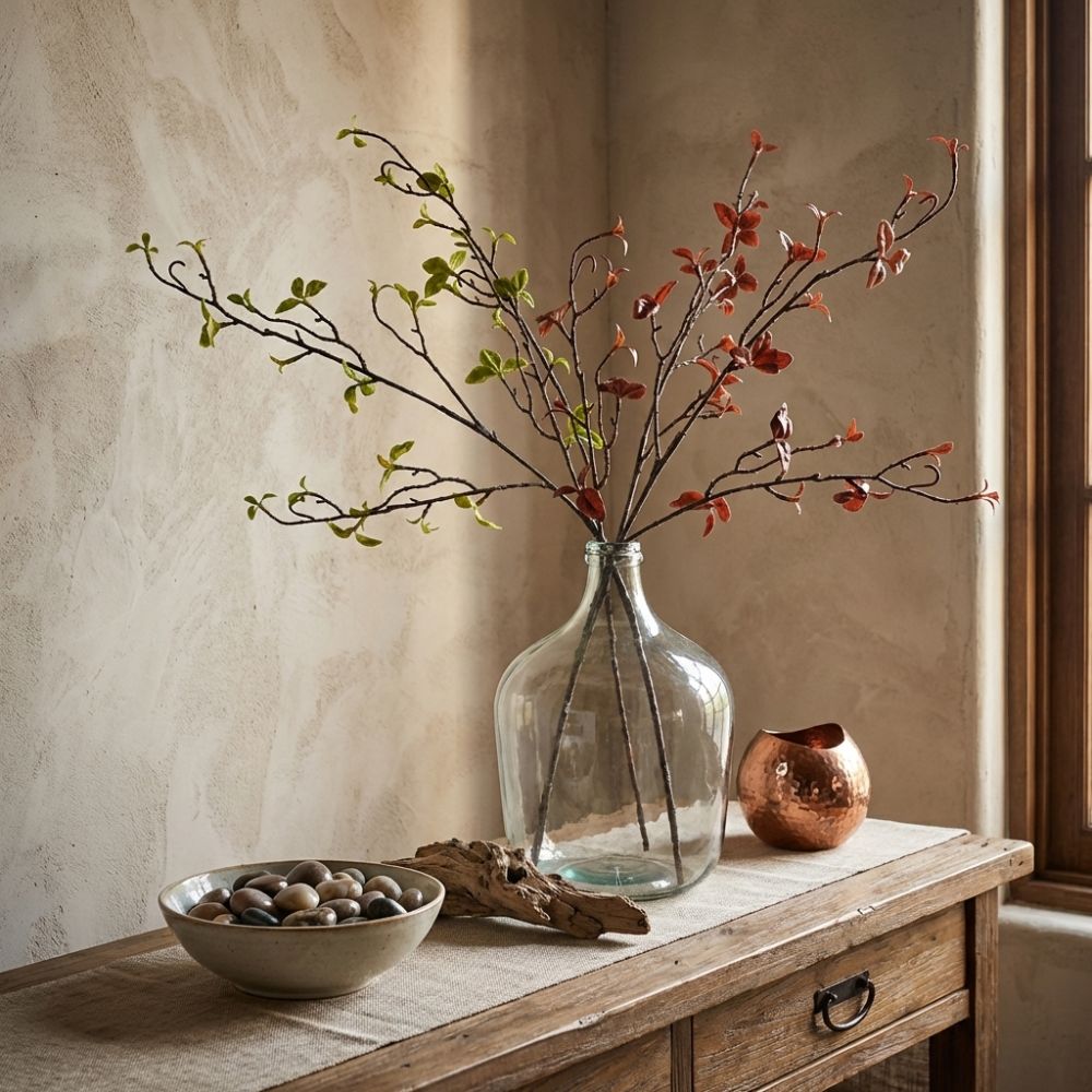 فروع الصفصاف الاصطناعية ذات ال - مراجعة Branch Curly Willow وسعره