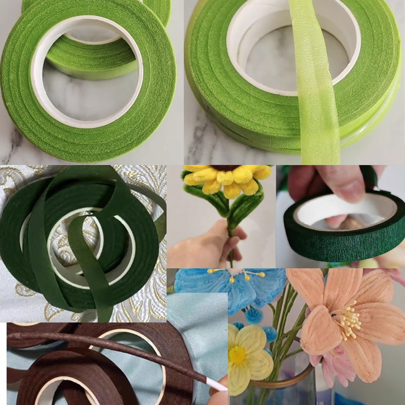 شريط لاصق أخضر لتزيين باقات ال - مراجعة Florist Wreath Supply وسعره