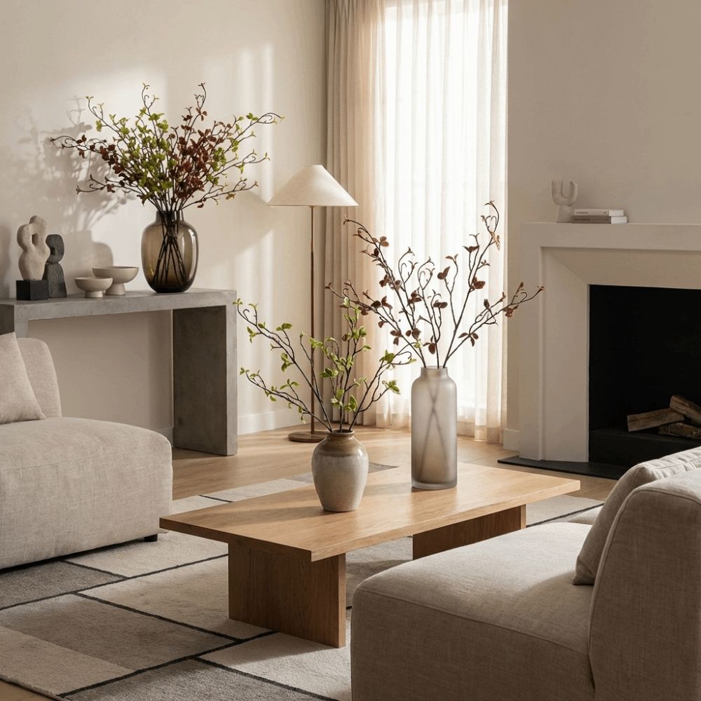 فروع صناعية خضراء بملمس طبيعي، - مراجعة Branch Curly Willow وسعره
